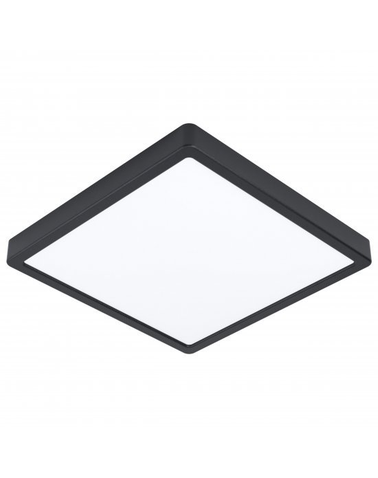 FUEVA-Z STROPNA RASVJETA, LED, 19,5W, 2500lm, 2700-6500K, IP44. SMART HOME, 285x285, CRNA