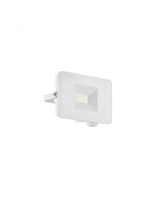 VANJSKA ZIDNA RASVJETA, LED, 10W, 1000lm, 5000K, IP65, REFLEKTOR, BIJELA, "FAEDO 3"