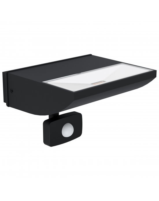 VANJSKA ZIDNA SA SENZOROM, LED, 10,5W, 1000lm, CRNA "SORRONARO"