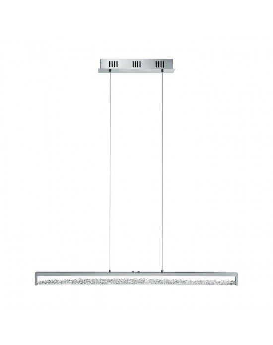 CARDITO 1 VISILICA/1, LED, 1X32W, DUŽINA 1000, ALU/KROM, BIJELA PROZIRNA