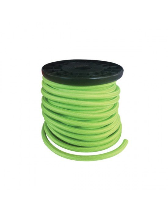Fabric 2*0.75mm2 10m GREEN