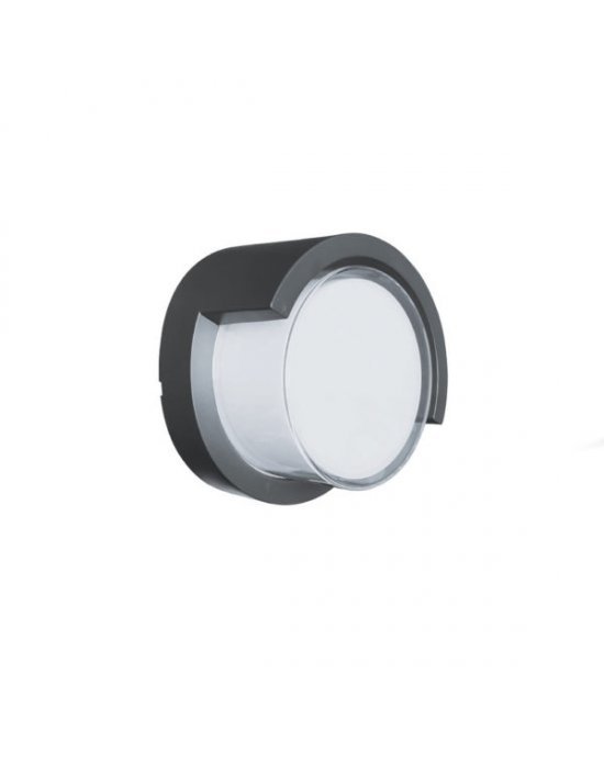 Vanjska stropna/zidna dekorativna valjkasta tamno siva svjetiljka SR26001 DARK GREY
