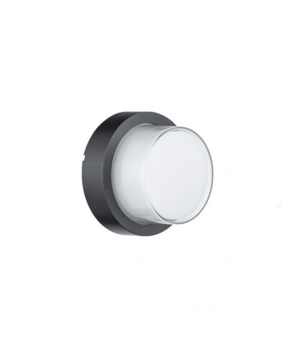 Vanjska stropna/zidna dekorativna valjkasta tamno siva svjetiljka SR26001A DARK GREY