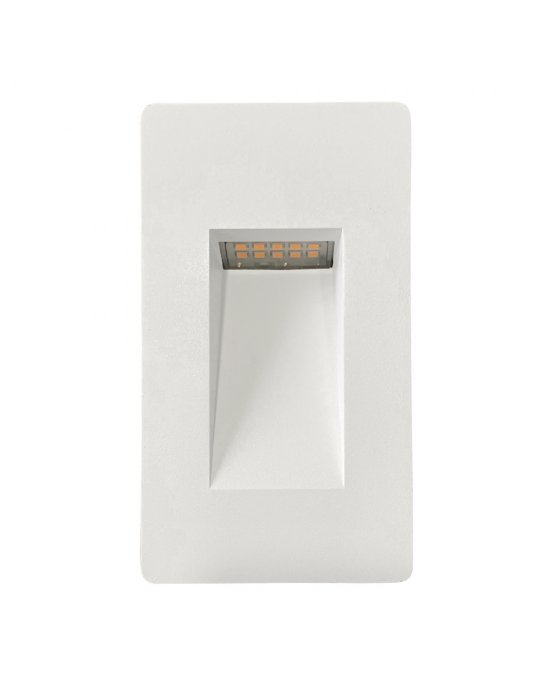 VANJSKA ZIDNA UGRADBENA RASVJETA, LED, 1,5W, 120lm, 3000K, IP54, BIJELA, "SR8301B"