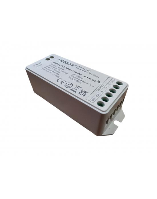 LED KONTROLOR, DC12-24V, 15A, RF 2,4GHz, RGB+CCT, "FUT045"