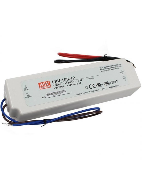MEAN WELL LED napajanje 12V DC 100W IP67