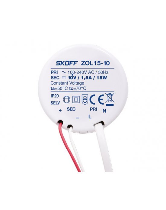 SKOFF LED napajanje ZOL15-10 10V DC 15W