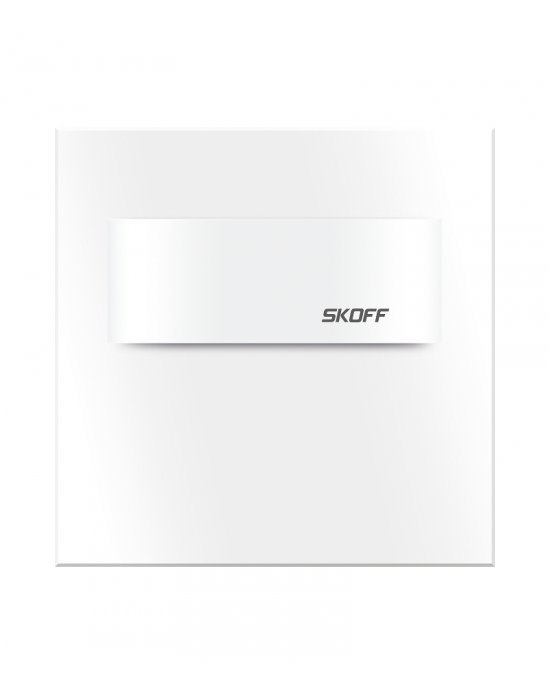 Zidna LED ugradbena svjetiljka bijela SKOFF TANGO SHORT WHITE 10V 0,8W 3000K IP66