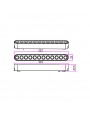 Luxo LED svjetiljka 48V 12W 4000K Linea 60° bijela