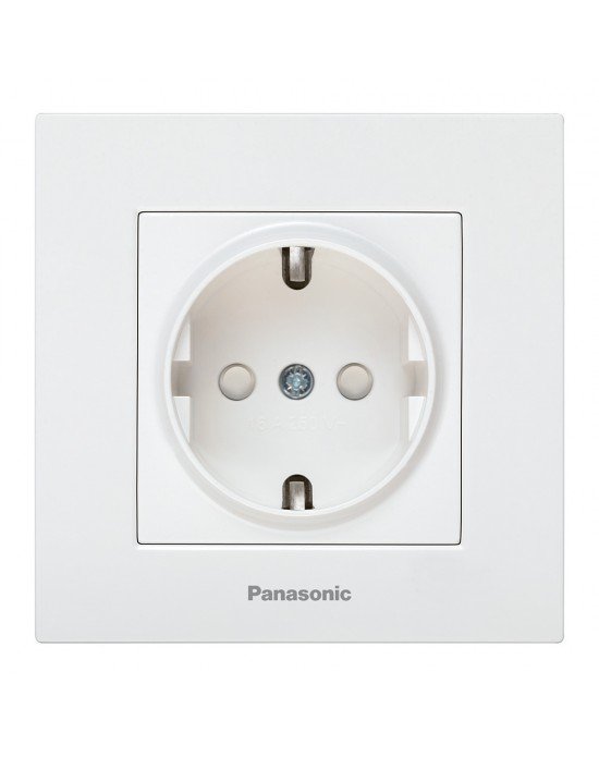 Panasonic Karre Plus utičnica šuko 2P+E sa zaštitom
