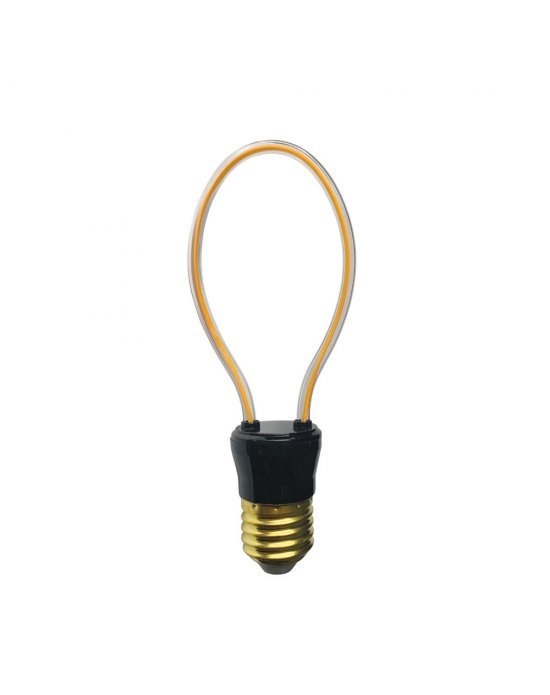 LED FILAMENT ŽARULJA, E27, ELLIPSE, 4W, 240lm, 2200K, "MAX-AL-4W-001 ELLIPSE"