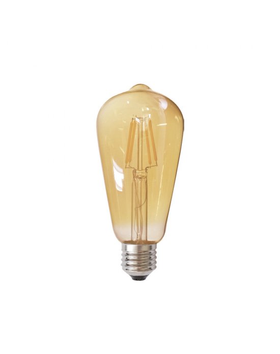 LED FILAMENT ŽARULJA, E27, ST64, 6W, 600lm, 2700K, "ST64 AMBER"